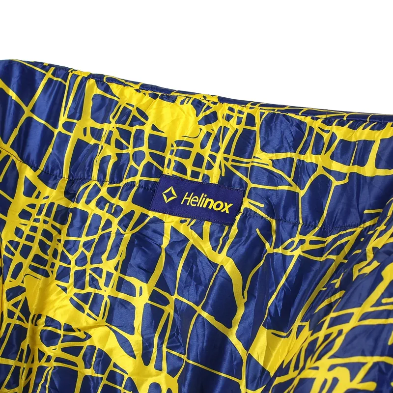 Helinox Chair One Reversible Seat Warmer - Black-Blue Flow Line-4